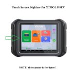 Touch Screen Digitizer Replacement for XTOOL D9 EV D9EV Scanner